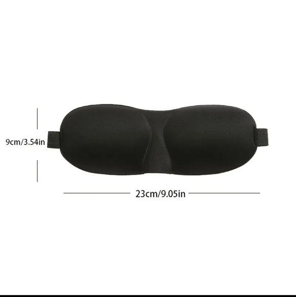 3D Eye Mask-Grey - Picture 3 of 5